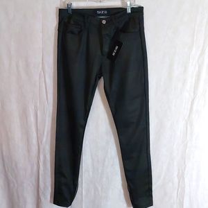 Size Up Men's Jeans Tri-Stretch Army Green Checker Plaid Pants Size-Large NWT